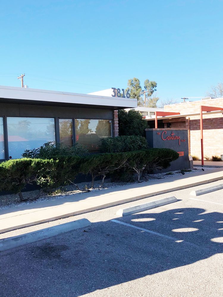 Mid-Century Modern office at Century Plaza